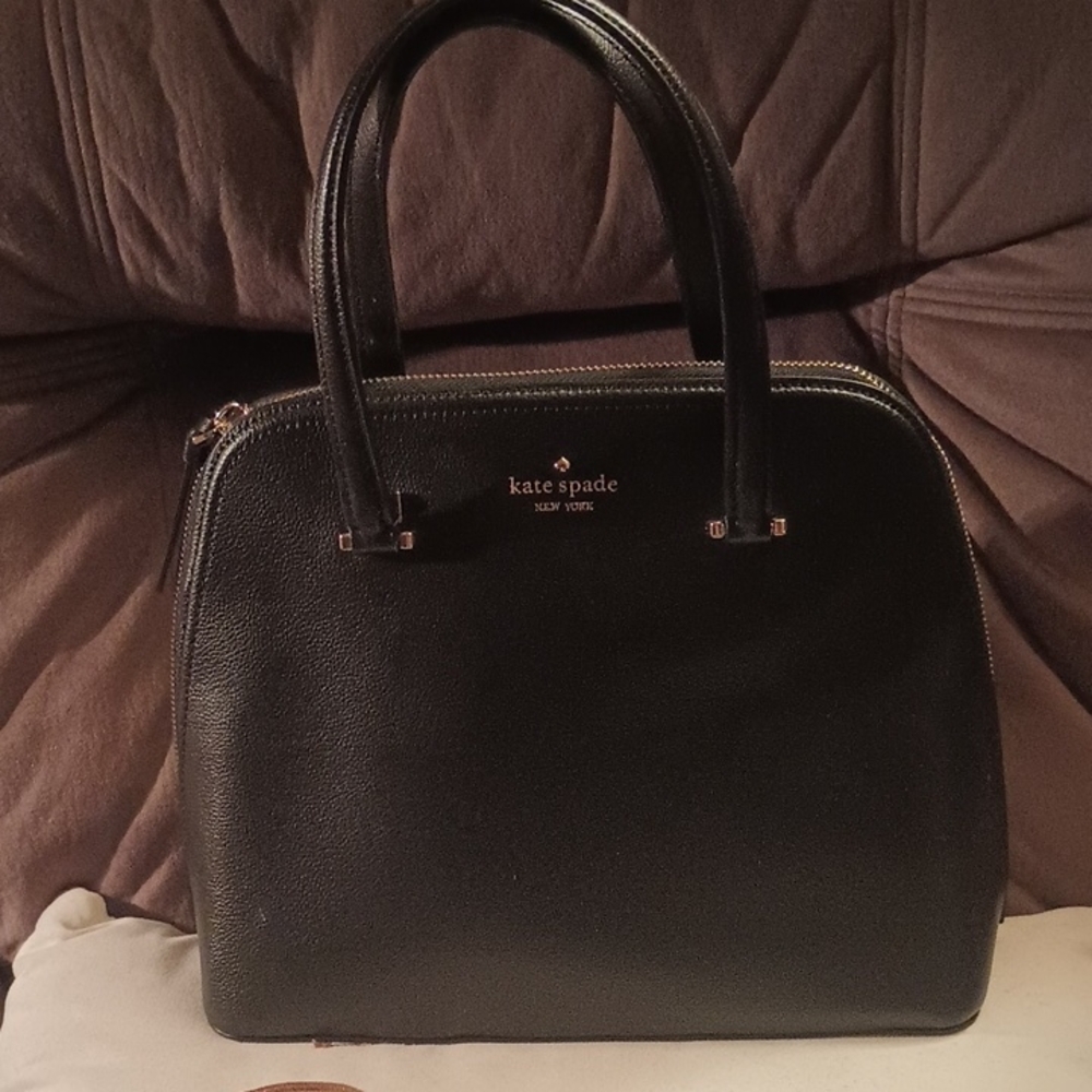 New Kate Spade Black Satchel Bag